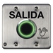 Botón de Salida NoTouch / Sensor Infrarrojo IR / Acero Inoxidable 304 / Salida Doble / Contacto Seco Forma C / LED Bicolor / 4.5 x 4.5 | SIERRA STORE