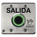 Botón de Salida NoTouch / Sensor Infrarrojo IR / Acero Inoxidable 304 / Salida Doble / Contacto Seco Forma C / LED Bicolor / 4.5 x 4.5 | SIERRA STORE
