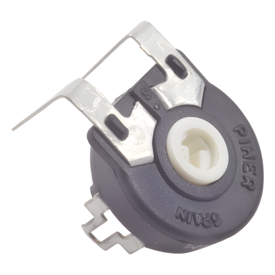 Potenciómetro de Cermet / 25 kΩ / 0.25 W / 15 mm / Ajuste Vertical / IP54 / -40°C a +90°C | SIERRA STORE