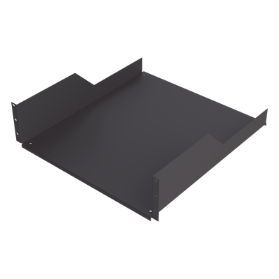 Charola para Rack / 19 in / 50 cm (1.64 ft) Profundidad / 3U / 22 kg Carga / Negro | SIERRA STORE
