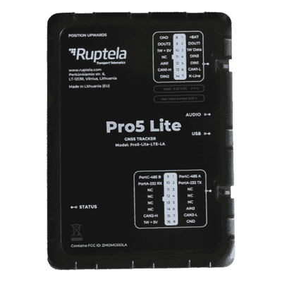 Rastreador GPS Vehicular / LTE CAT1 bis (4G) / GSM 2G / GNSS Multi-Constelación 1.5 m / CAN Bus FMS-J1708-J1939 / BLE / Protección | SIERRA STORE