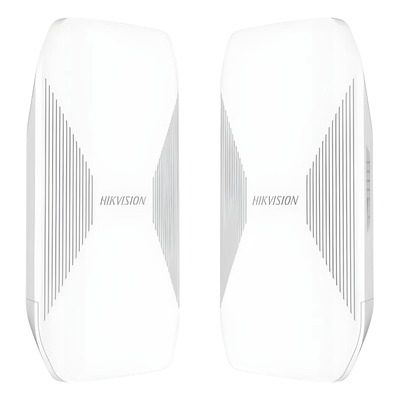 HIKVISION DS-3WF5000-SI-5ACG/2P - Puente Inalámbrico / 5 GHz / 867 Mbps / Alcance 5 km / 3 Puertos Gigabit / PoE In-Out / IP55 / Kit 2 | SIERRA STORE