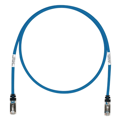 PANDUIT STP6X20MBU - Patch Cord / Cat6A S/FTP / 26 AWG / 500 MHz / 20 m (65.62 ft) / CM/LSZH / Azul | SIERRA STORE