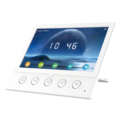 Monitor IP/SIP para Interior / Pantalla Capacitiva 7" / Wi-Fi 2.4 GHz / Audio HD Bidireccional / PoE / 8 Entradas de Alarma / RS485 | SIERRA STORE