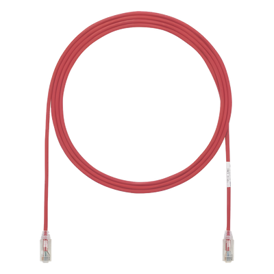 PANDUIT UTP28SP10RD - Cable de Parcheo UTP / Cat6 / 28AWG / 3.05 m (10 ft) / RJ45 / LSZH / PoE++ | SIERRA STORE