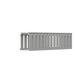 PANDUIT FC4X4LG2 - Canaleta Ranurada de PVC con Tapa / Tipo F / 4.25 x 4.10 x 6.6 ft / UL 94 V-0 / Gris Claro | SIERRA STORE