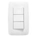 Apagador Triple Tipo Escalera / 127 V~ 60 Hz / 10 A / 4.6 x 3.1 x 1.2 in | SIERRA STORE