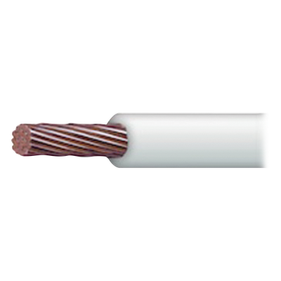 Cable Eléctrico THW-LS / Cobre 2 AWG / 19 Hilos / 100 m / 328 pies / Blanco | SIERRA STORE
