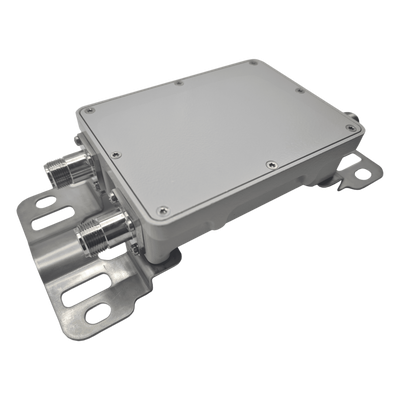 EPCOM EP-COMB-2B - Combinador de Bandas de Dos Vías / 698-960 MHz y 1710-2700 MHz / PIM3 -140 dBc / Potencia Pico 800 W / Conectores N | SIERRA STORE