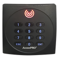 Lector de Proximidad con Teclado / 125 kHz / Wiegand 26 bits / Exterior / 86 x 86 x 20 mm / 120 m (394 pies) máx. | SIERRA STORE