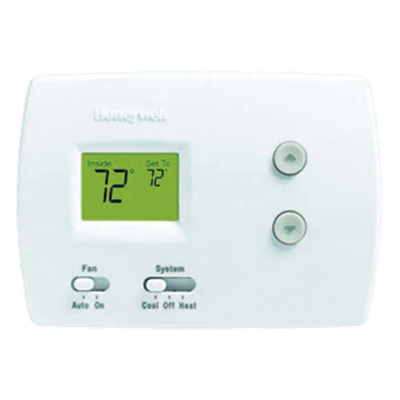 Termostato digital no programable / Serie Pro 3000 / 1H-1C convencional o bomba de calor / 20-30 Vac o 750 mV / Respaldo AA / | SIERRA STORE