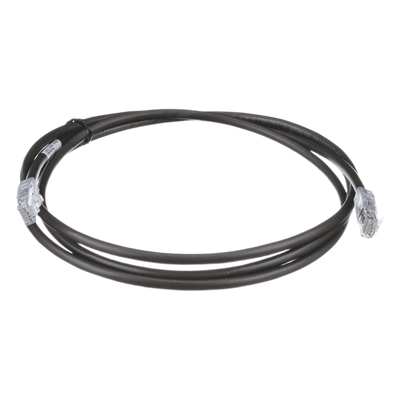 PANDUIT UTP6AX7BL - Cable de Parcheo UTP / Cat6A / 24 AWG / CM / 2.13 m (7 pies) / Negro | SIERRA STORE