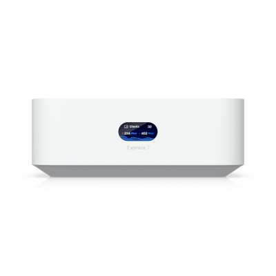 UniFi Express UX7 Cloud Gateway Compacto con WiFi 7, Ejecuta UniFi Network, Alimenta una Red Completa o Funciona como Punt...