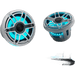 Bocinas Náuticas JL Audio M6 8.8" / Coaxial / LED Transflective / Rejilla Deportiva Blanca / 125 W RMS / 4 Ω / Respuesta 38 Hz-20 kHz | SIERRA STORE