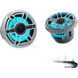 Bocinas Náuticas JL Audio M6 8.8" / Coaxial / LED Transflective / Rejilla Deportiva Blanca / 125 W RMS / 4 Ω / Respuesta 38 Hz-20 kHz | SIERRA STORE