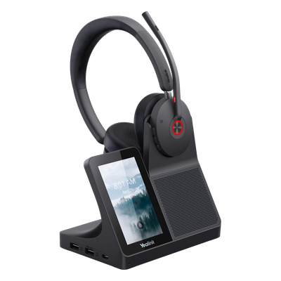 Estación de Trabajo Inalámbrica / DECT + Bluetooth 5.3 / Pantalla Táctil 4 Pulgadas / Alcance 185 m (607 ft) / ANC Híbrida / 32 Horas | SIERRA STORE