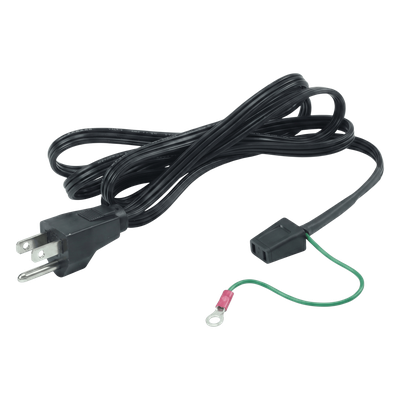Cable de Alimentación para Ventilador / 1.52 m (5 ft) / Enchufe 3 Puntas a Tierra / 1 o 2 Ventiladores / Tierra Positiva | SIERRA STORE