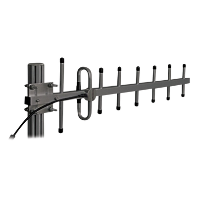 Antena Yagi / 360-380 MHz / 10 dBd Ganancia / 7 Elementos / 250 W / N Macho | SIERRA STORE