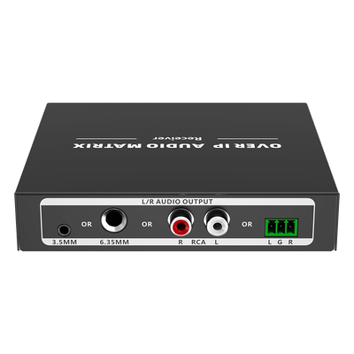 Receptor de Audio sobre IP / PCM 2.0 / Transmisión 120 m (393.7 ft) / Matriz 256x256 / Múltiples Interfaces Analógicas / Protección | SIERRA STORE