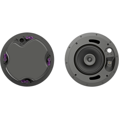 Altavoz de Techo 6.5 in (165 mm) | PoE++ PoE+ PoE Auto-negociado | Dante | Amplificador, DSP y Mezclador Integrados | Mezcla de Dos | SIERRA STORE