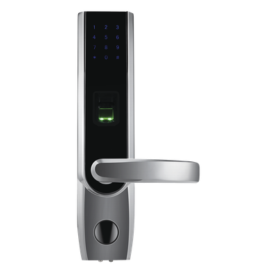 Cerradura autónoma derecha bluetooth de huella digital, tarjeta de proximidad y contraseña / APP ZK Smart Key | SIERRA STORE