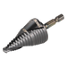 Broca Escalonada 12 en 1 / Revestimiento TiAlN / Perforación 2-3 cm / Doble Acanaladura Espiral / Vástago Hexagonal 1/4'' / Liberación | SIERRA STORE