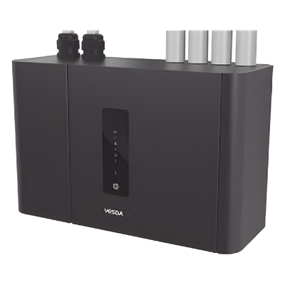 Detector de Humo por Aspiración / Cobertura 1000 m² / Tubería 100 m (328 ft) / 1 Tubo / Indicadores LED | SIERRA STORE
