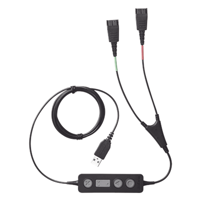 Cable de Entrenamiento USB/QD / Conexión Dual / Control de Llamadas Integrado / Tecnología SafeTone / 2.62 pies (0.8 m) | SIERRA STORE