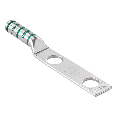 PANDUIT LCC6-12-L - Terminal de Compresión / Cable 6 AWG / Doble Orificio 1/2 pulgada / Espaciado 44.5 mm (1.75 pulgada) / Barril Largo | SIERRA STORE