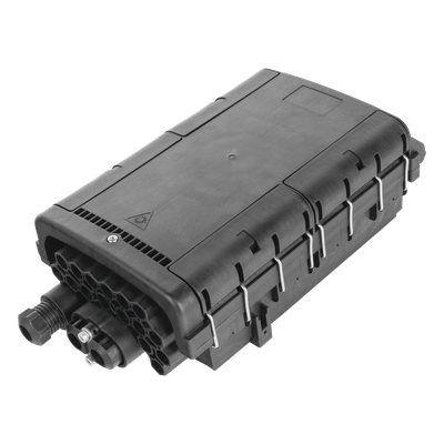 Caja de Distribución de Fibra Óptica / 48 Empalmes / 16 Acopladores SC/APC / IP68 / Enterrado Directo / 3 Entradas / 16 Salidas | SIERRA STORE