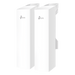 Kit de Enlace Inalámbrico / Punto a Punto 1000 m (3280.8 ft) / 5 GHz / 3 Puertos Gigabit / PoE 802.3af y Pasivo 24 V / IP65 / Antena 7 | SIERRA STORE