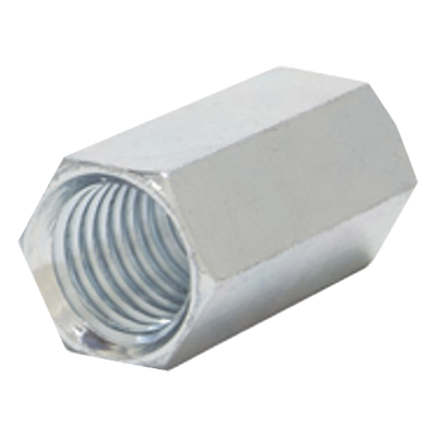 Cople Hexagonal Rosca UNC / 6.5 mm (1/4") / Acero Estructural / Galvanizado Electrolítico | SIERRA STORE