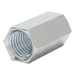 Cople Hexagonal Rosca UNC / 6.5 mm (1/4") / Acero Estructural / Galvanizado Electrolítico | SIERRA STORE
