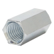 Cople Hexagonal Rosca UNC / 6.5 mm (1/4") / Acero Estructural / Galvanizado Electrolítico | SIERRA STORE