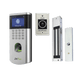 Kit Control de Acceso / Lector Huella y Tarjeta 125 kHz / 1,500 Huellas / 5,000 Tarjetas / TCP/IP PUSH / Cerradura Magnética / Botón | SIERRA STORE