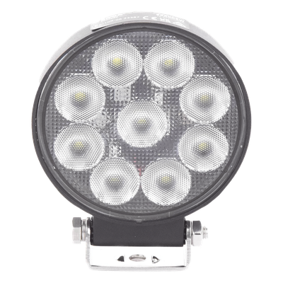 Luz de Trabajo LED / 9 LEDs / 1180 Lúmenes / 12-24 VCD / Haz Amplio / Carcasa de Aluminio | SIERRA STORE