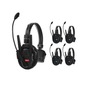 TXPRO TXPRO5 - Kit 5 Intercomunicadores Inalámbricos Full-Duplex / Rango 500 ...