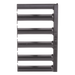 PANDUIT CMBRC5E - Dedos Administradores de Cables / Control de Radio de Curvatura / 5 UR / 5 in Profundidad / Policarbonato Negro | SIERRA STORE