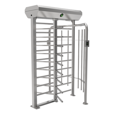 Torniquete de cuerpo completo / 1 carril / 25 personas por minuto / Acero inoxidable SUS304 / IP54 / -28°C a 60°C / 4.59 x 4.58 x 7.28 | SIERRA STORE