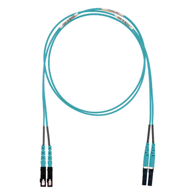 PANDUIT FX2ELLNSNSNM002 - Jumper de Fibra Óptica / OM3 50/125 / LC-SC Dúplex / LSZH / 2 m (6.56 ft) / Aqua | SIERRA STORE