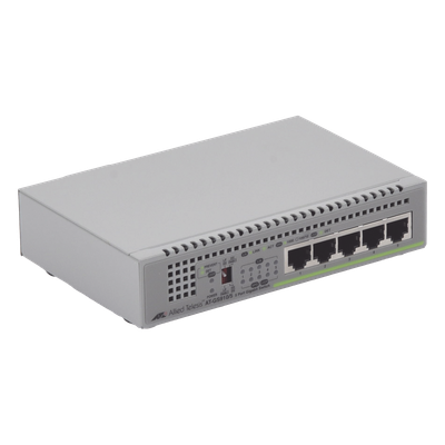 Switch Gigabit No Administrable, 5 Puertos 10/100/1000 Mbps fuente de alimentación interna | SIERRA STORE