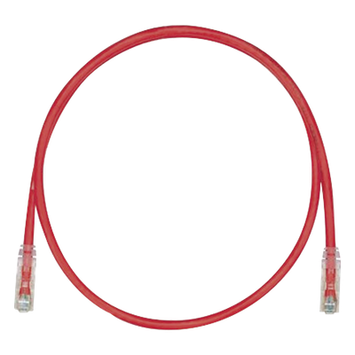 PANDUIT UTPSP7RDY - Cable de Parcheo UTP / Cat6 / 24 AWG / CM / 2.13 m (7 Pies) / Rojo | SIERRA STORE