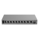 Switch Layer 2 Smart Cloud-Managed / 11 Puertos Gigabit / 8 Puertos PoE+ 70 W / 1 Puerto SFP Uplink / Protección 6 kV / Fanless | SIERRA STORE