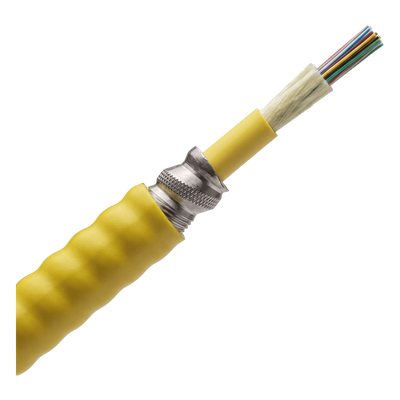 PANDUIT FSPR912Y - Cable de Fibra Óptica / 12 Hilos / Monomodo OS2 / Interior / Armado Tight Buffered 900 µm / OFCR Riser / Precio Por | SIERRA STORE
