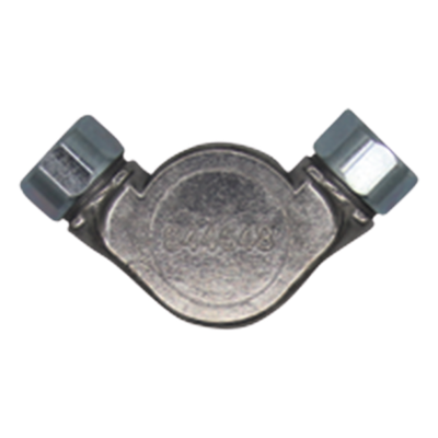 Polea de esquina / Cuerpo de aluminio fundido / Rodamientos de bolas de acero / Cable inoxidable 1/16 in / Montaje EMT 1/2 in / WHDR | SIERRA STORE