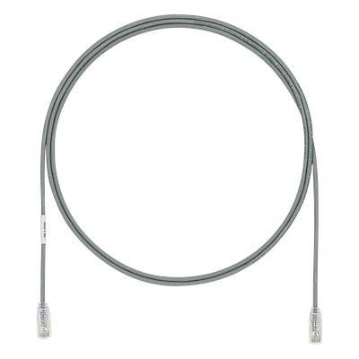 PANDUIT UTP28X6GY - Cable de Parcheo UTP Cat6A / 28AWG / CM-LSZH / 6 Pies (1.83 m) / PoE++ / -40 a 75°C | SIERRA STORE