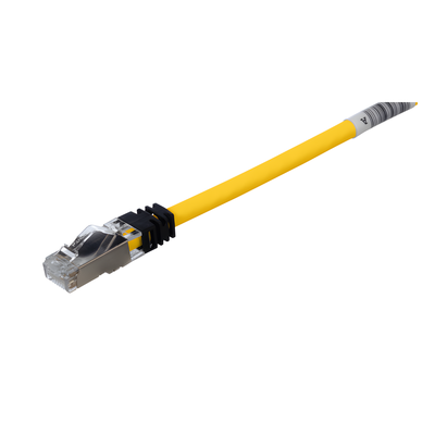 PANDUIT STP6X2MYL - Patch Cord Cat6A / Blindado S/FTP / 26 AWG / 2 m (6.56 ft) / CM/LS0H / Amarillo | SIERRA STORE
