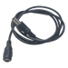 Cable de Alimentación DC / Conector Macho a Hembra 5.5x2.1 mm / 22 AWG / 1 m (3.28 ft) / Polarizado / Forro Negro | SIERRA STORE
