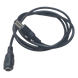 Cable de Alimentación DC / Conector Macho a Hembra 5.5x2.1 mm / 22 AWG / 1 m (3.28 ft) / Polarizado / Forro Negro | SIERRA STORE