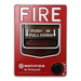 Estación Manual de Alarma Direccionable / Doble Acción / LED Bicolor / Terminales 12 AWG / UL 38 / ADA | SIERRA STORE